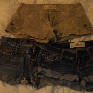 Hollister shorts bundle